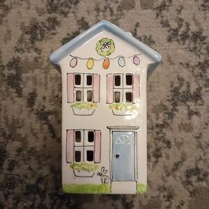 For Pete's sake Pottery Easter Short House Village Lantern